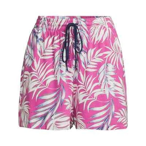 2 PCS SOLID PURPLE TOP & FLORAL SHORTS JOYSPUN PAJAMA SLEEP LOUNGE POCKETS 2X - Picture 1 of 10