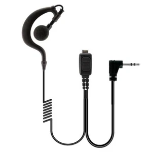 Silvercrest Radio G Shape PTT MIC Earpiece - Picture 1 of 5