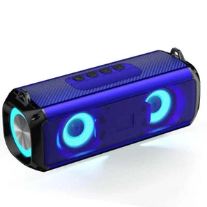 Popular Bluetooth 5.0 Speaker Colorful LED Portable Speaker With Passive Radiato - Picture 1 of 8