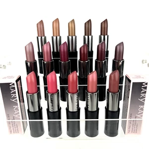 Mary Kay Creme Lipstick - PICK YOUR COLOR - New Black Tube Discontinued NO BOX - Picture 1 of 18