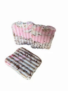 Set Of 3 All Natural Ingredients Soap Bars Sandalwood - Zdjęcie 1 z 2