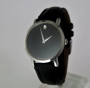 Automatic Ø 38mm! Movado Museum ref. 84.F4.1890, mens watch from 2001 - Picture 1 of 18
