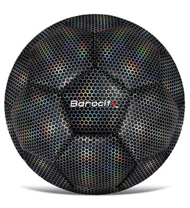 Barocity Premium Fußball mit reflektierendem Sechskant - irisierend schwarz Größe 3 - Bild 1 von 7