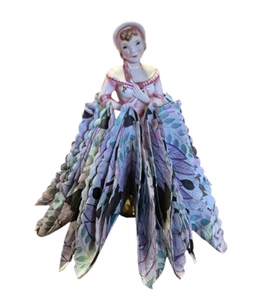 Vintage Ekosta Porzellan Serviettenhalter, 1950er Jahre, mit feinen Details. - Bild 1 von 5