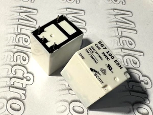 2pcs SG7100E5H Song Chuan Heavy duty sugar cube relay SPNO 16A 250Vac coil 5V - Picture 1 of 8