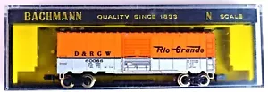 BACHMANN - Scala N Denver & Rio Grande 41' Acciaio Reefer Train Box Car #5019 Usato in ottime condizioni - Foto 1 di 3
