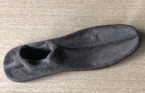 Antique Vintage Cast Iron Size 3 Cobbler's Shoe Last / Form Late 19th Early 20th - Picture 1 of 4