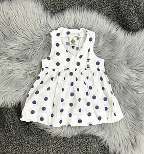 Dagmar Daley Girls Polka Dot Wrap Tank Size 6 - Picture 1 of 3