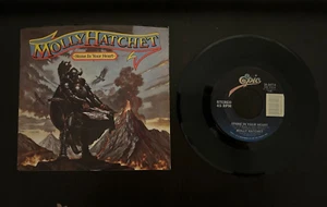 MOLLY HATCHET STONE IN YOUR HEART 1984 7" SINGLE EPIC 34-04714 SOUTHERN ROCK - Picture 1 of 2