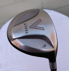 Taylormade V Steel 3 Wood 15* RH Ultralite Graphite Shaft Stiff Flex 43" - Picture 1 of 9