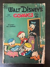 Walt Disney's Comics and Stories, June 1950, Golden Era Donald Duck Mickey Mouse