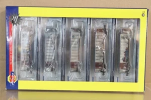 ATHEARN 11690 N Verwittertes Burlington BNSF Bethgon Coalporter 5 Wagen Set NV - Bild 1 von 8