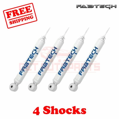 Kit 4 Amortiguadores Hidroeléctricos FABTECH 6" Rendimiento para GMC Sierra 2500 2001-2010 4x4 Foto 1 de 4