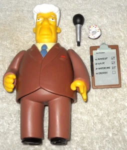 The Simpsons - Kent Brockman - 100% complete (Playmates) - Picture 1 of 1