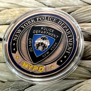 For Jeff-NYPD NY City Department POLICE St. Michael Gift Challenge Coin - Picture 1 of 9