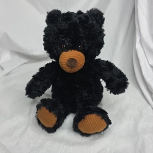 Peluche Plushology Oso Negro 12" Ojos Bordados (AVT) - Imagen 1 de 5