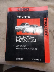 1989 Toyota Repair Manual Truck Volume 2 - Picture 1 of 11