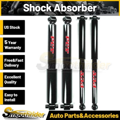 Juego de 4 amortiguadores para Chevy GMC K1500 K2500 K3500 1988-1998 Sierra Silverado 4x4 Foto 1 de 4