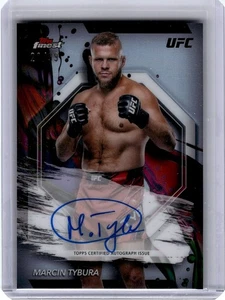 2024 Finest UFC Finest Auto Refractor /99 Marcin Tybura S62 - Picture 1 of 2