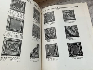 ORIGINAL 1930 WHEELING CORRUGATING CO CATALOG OF METAL CEILING / TILES / ETC - Picture 1 of 12