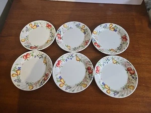 Vintage Corelle Chutney 7.25" Bread Salad Plate Lot Of 6 - Picture 1 of 4