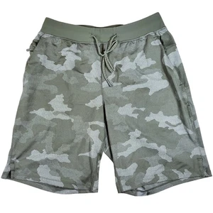 Lululemon Men's Medium M Variegated Mesh Camo Training Workout Shorts - Picture 1 of 9