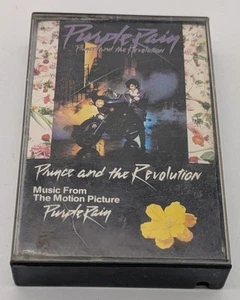 1984 Prince and the Revolution Cassette - Purple Rain Motion Picture Soundtrack - Picture 1 of 4