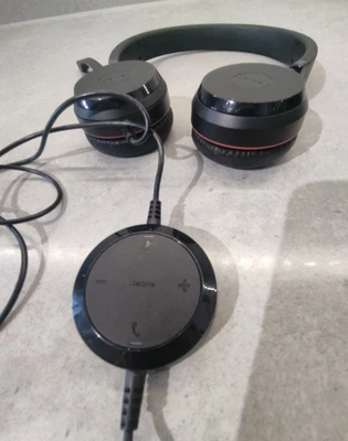 Jabra HSC016 Stereo USB Wired Headset - Used - Image 1 of 4