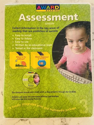 AWARD READING ASSESSMENT GREEN 1ST GRADE PACK 3 ~ SCHOOL SPECIALITY PUBLISHING - Image 1 of 3