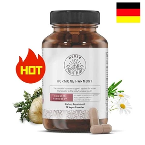 Happy Mammoth Hormone Harmony Natural Hormonal Support for Women 72 Capsules - Bild 1 von 12