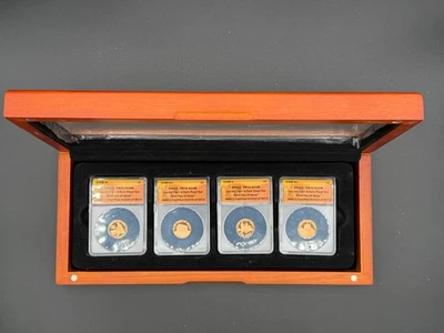 2009 Lincoln Cent 4 Coin Proof Set ANACS PR70 Deep Cameo First Day Issue - Image 1 of 4