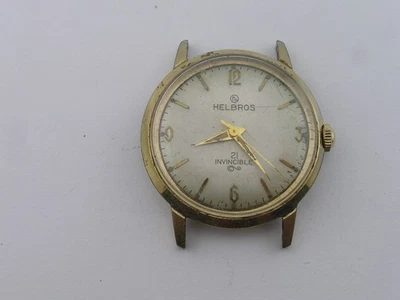 Vintage Helbros Mens Watch as found for Parts or Repair - Image 1 of 2