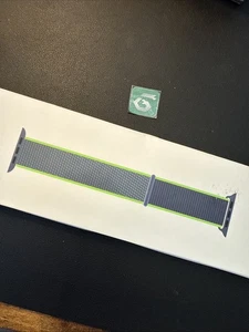 Apple Watch Sport Loop 44 mm (42/45/49) genuino OEM neón cal nuevo sellado - Imagen 1 de 10