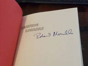 FLAT SIGNED Leaving Losapas by Roland Merullo (1991) Hardcover, NEAR MINT - Imagen 1 de 3