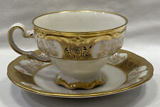 WEIMAR KATHARINA WHITE/GOLD CUP & SAUCER