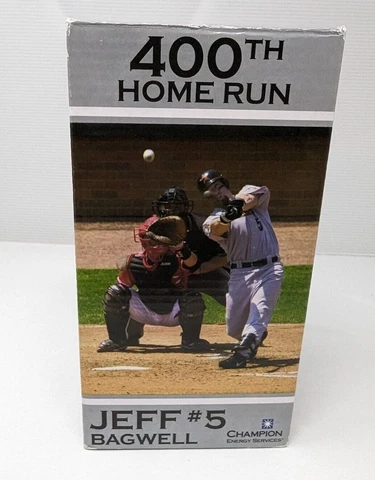 Baseball ASTROS' SGA: JEFF BAGWELL 400TH HOMERUN BOBBLEHEAD July 20 2003 NIB Cover