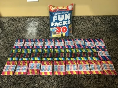 1977-1981 Topps Fun Bag Packs Star Wars Fútbol Hockey Baloncesto *Leer* Foto 1 de 4