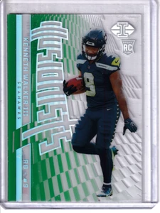 2022 Panini Illusions Kenneth Walker III #I-14 Green Illusionists Rookie Seahawk - Picture 1 of 2