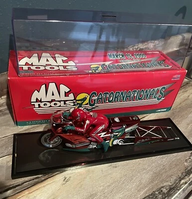 Mac Tools 1:9 Scale pro stock motorcycle VTG 2000 Gator Nationals - Image 1 of 4