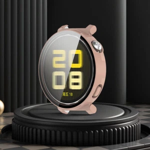PC Case Tempered Glass Screen Protector for Huawei Watch GT5 Pro 42MM (Pink) - Zdjęcie 1 z 6