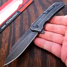 Kershaw Adamant 1356X A/O Tactical Frame Lock Blackwashed Folding Pocket Knife