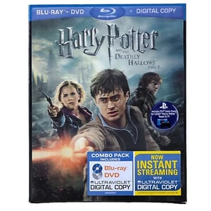 Harry Potter und die Heiligtümer des Todes: Teil II (Blu-ray + DVD + Digital) Brandneu - Bild 1 von 4