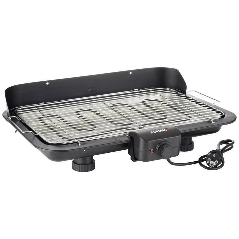 KORONA 46117 2200W Elektrischer Tischgrill mit XXL-Grillfläche