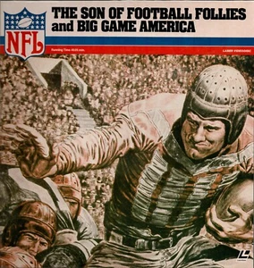 THE SON OF FOOTBALL FOLLIES and BIG GAME AMERICA Laserdisc LD EXCELLENT RARE - Picture 1 of 2