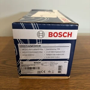 NEW Bosch NBN-80052-BA DINION IP Starlight 8000 MP Camera - Picture 1 of 3
