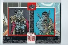 2018 Marvel Annual patch dual card PD13 Thor Hercules 