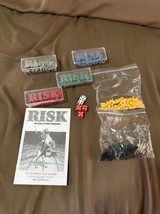 Risk 00044 1999 Global Domination, eserciti di ricambio tutti e 6, con 4 scatole - Foto 1 di 5