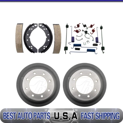 Kit de resorte de ajuste de zapatas de frenos de tambor trasero para Ford E-250 Econoline 1995-2002 Foto 1 de 4