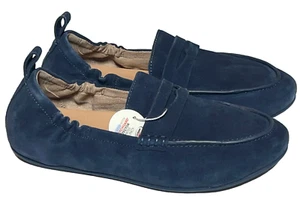 NUEVOS ZAPATOS MOCASINES FITFLOP MEDIANOCHE AZUL MARINO GAMUZA ALLEGRO PENIQUE TALLA 6 - Imagen 1 de 9