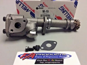 Melling M-19 1932 To 1953 Ford Flathead V-8 221 239 255 Engines Oil Pump - Picture 1 of 5
